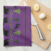 Indische Designs Geschirrtuch (Viertel Falte)