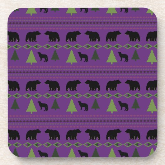 Indische Designs Getränkeuntersetzer (Vorderseite)