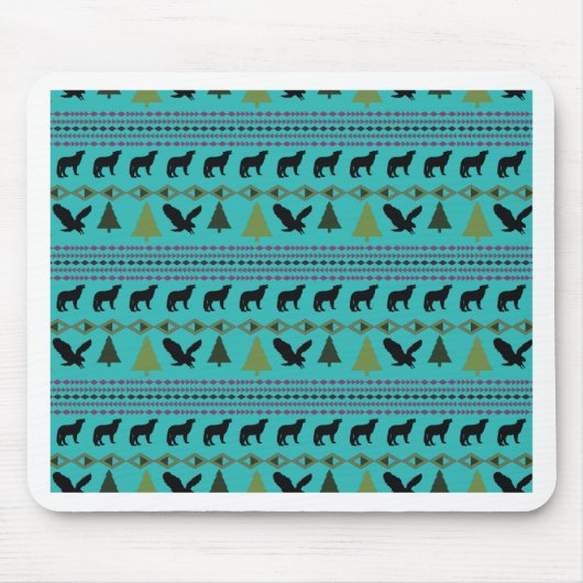 Indische Designs Mousepad (Vorne)