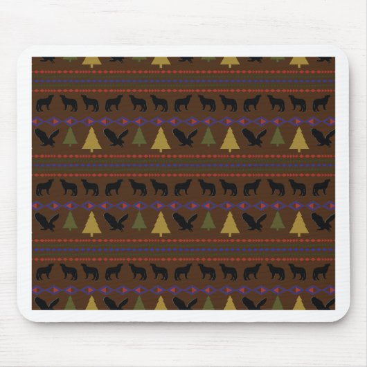 Indische Designs Mousepad (Vorne)