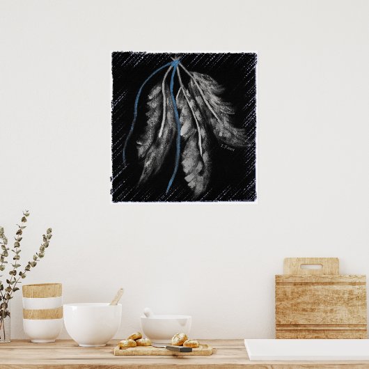 Indische Designs Poster (Küche)