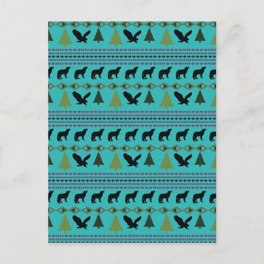 Indische Designs Postkarte (Vorderseite)