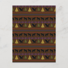 Indische Designs Postkarte