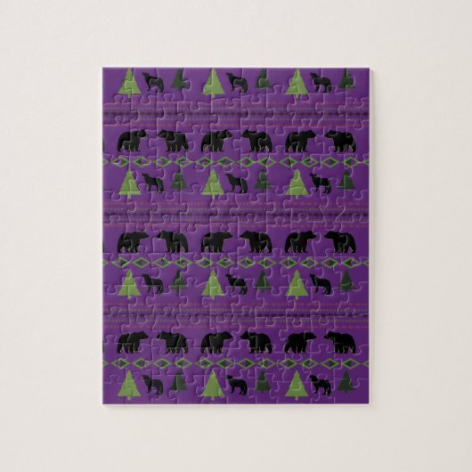 Indische Designs Puzzle (Vertikal)