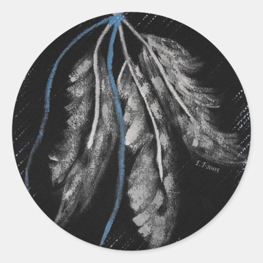 Indische Designs Runder Aufkleber (Vorderseite)