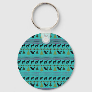 Indische Designs Schlüsselanhänger