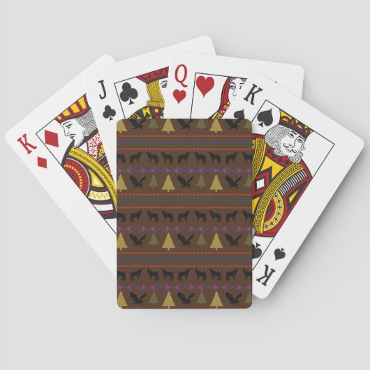 Indische Designs Spielkarten (Rückseite)
