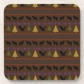 Indische Designs Untersetzer (Vorderseite)