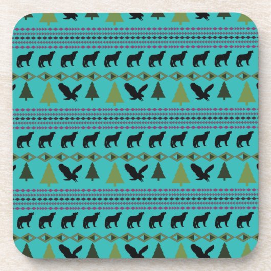 Indische Designs Untersetzer (Vorderseite)