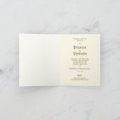 Indische Einladung mit Radhakrishna-Muralmalerei (Innenseite)