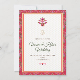 Indische Einladung und indische Hochzeit einladen