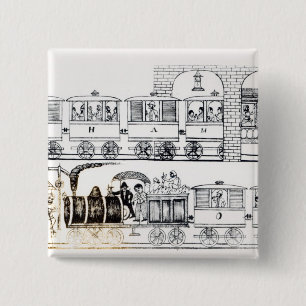 Indische Eisenbahn Button