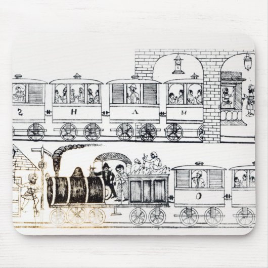 Indische Eisenbahn Mousepad (Vorne)
