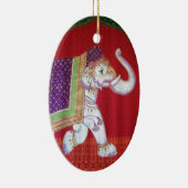 Indische Elefanten Keramikornament (Rechts)