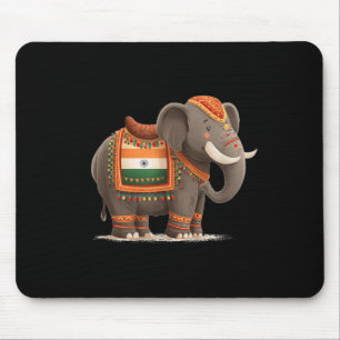 Indische Elefantenkostüme für Elefanten und Tiere Mousepad