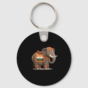 Indische Elefantenkostüme für Elefanten und Tiere Schlüsselanhänger
