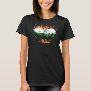 Indische Enthusiasten für Indien Bharat und Indien T-Shirt