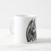 Indische Federn Kaffeetasse (Vorderseite Links)