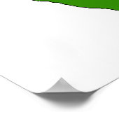 Indische Flag-Karte Poster (Ecke)