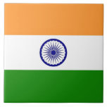 Indische Flag Tile Fliese<br><div class="desc">Verbessern Sie Ihren Platz mit unserer atemberaubenden Kachel mit der indischen Flagge! Diese wunderschön gestaltete Kachel ist ideal, um Ihrer Zuhause, Ihrem Büro oder einem kreativen Projekt eine Touch indischen Stolzes hinzuzufügen. Die lebhaften Farben der indischen Flagge sind hervorgehoben zu sehen, was eine einzigartige und sinnvolle Ergänzung zu Ihrer Einrichtung...</div>