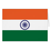 Indische Flagge (Vorderseite (Horizontal))