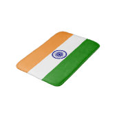 Indische Flagge Badematte (Schrägansicht)