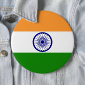 Indische Flagge Button (Beispiel)