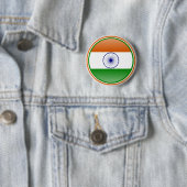 Indische Flagge Button (Beispiel)