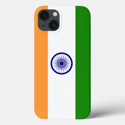 Indische Flagge Case-Mate iPhone Hülle (Rückseite)