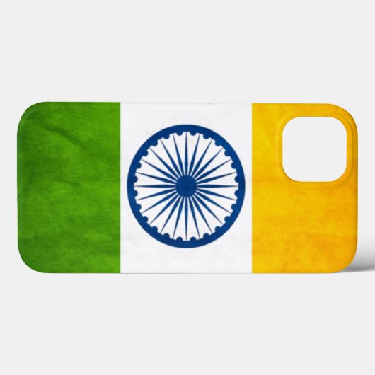 Indische Flagge Case-Mate iPhone Hülle (Rückseite (Horizontal))