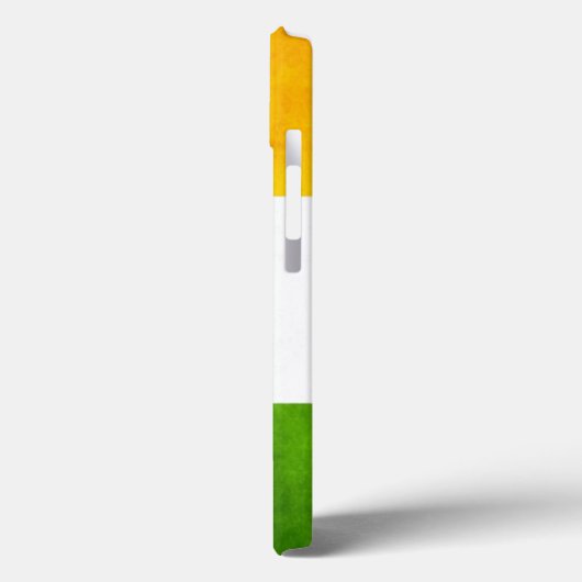 Indische Flagge Case-Mate iPhone Hülle (Rückseite / Links)