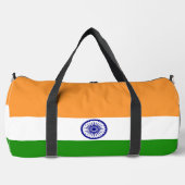 Indische Flagge Duffle Bag (Vorderseite)