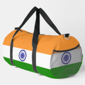 Indische Flagge Duffle Bag (Rechte Ecke)
