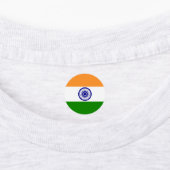Indische Flagge Etiketten (Befestigt)