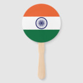 Indische Flagge Fächer (Rückseite)