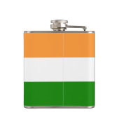 Indische Flagge Flachmann (Rückseite)