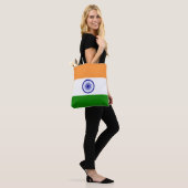 Indische Flagge, Flagge Indiens Tasche (Am Model)