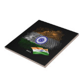Indische Flagge Fliese (Seite)