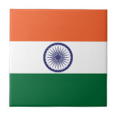 Indische Flagge Fliese (Vorderseite)