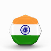 Indische Flagge Fotoblock (Vorderseite)