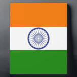 Indische Flagge Fotoplatte<br><div class="desc">Ich mag Flaggen der Welt mit all den verschiedenen Designs und Farben! Fühlen Sie sich frei,  um diese an Ihre Bedürfnisse anzupassen. Vielen Dank für Ihren Besuch und haben einen schönen Tag!</div>