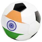 Indische Flagge Fußball (Dreiviertel)