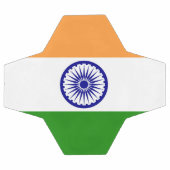 Indische Flagge Fußball (Flach)