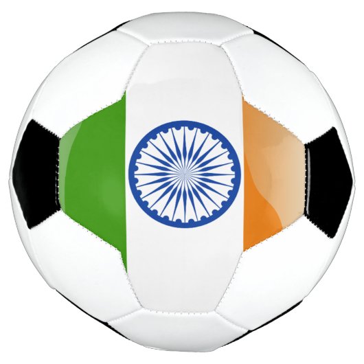 Indische Flagge Fußball (Gedreht)