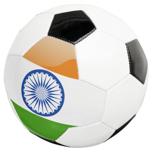 Indische Flagge Fußball (Dreiviertel)