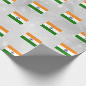 Indische Flagge Geschenkpapier (Ecke)