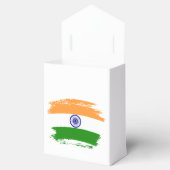 Indische Flagge Geschenkschachtel (Geöffnet)