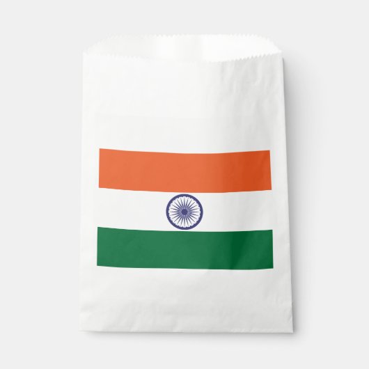 Indische Flagge Geschenktütchen (Vorderseite)