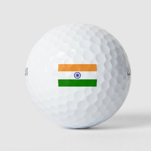Indische Flagge Golfball (Vorderseite)