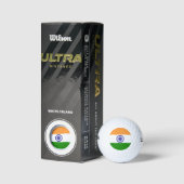 Indische Flagge Golfball (Verpackungen)